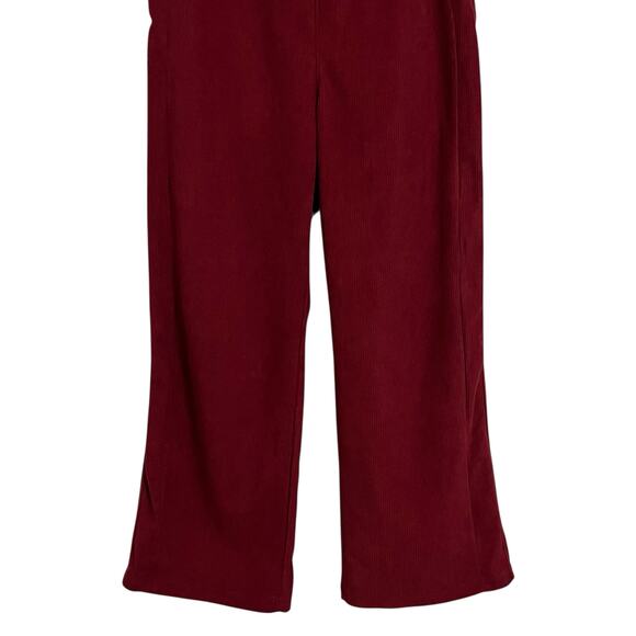 Halara High Waisted Pocket Straight Leg Mop Corduroy Pants Wide Leg - Picture 5 of 13